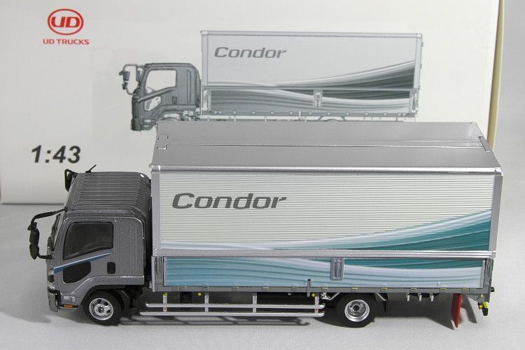 京商 UDトラックス特注 1 43 コンドル シルバー UD TRUCKS Medium Duty Truck Condor mmmin-032