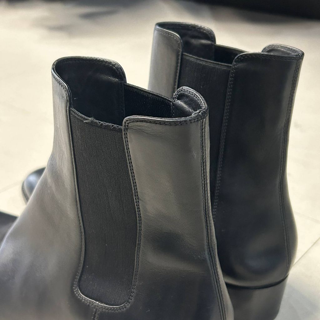 レザーチェルシーブーツ