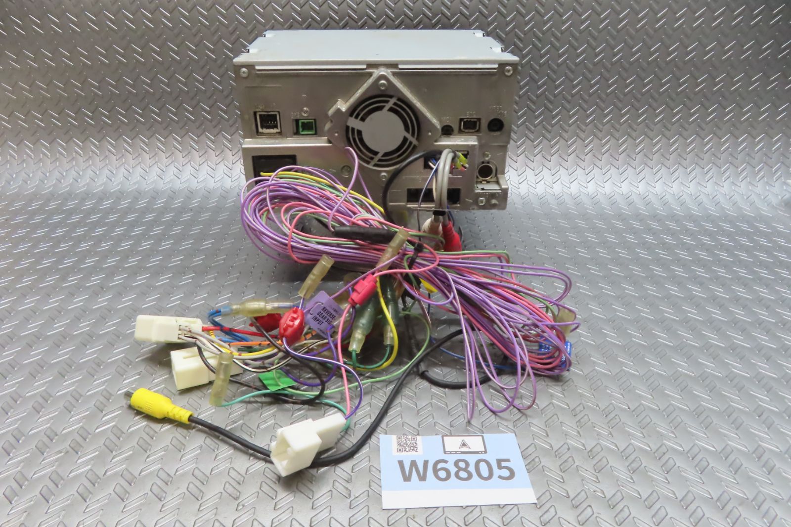 タッチパネル正常 完動品保証付 W6805 カロッツェリア メモリーナビ AVIC-MRZ99 TV地デジフルセグ内蔵 Bluetooth内蔵 TV視聴OK