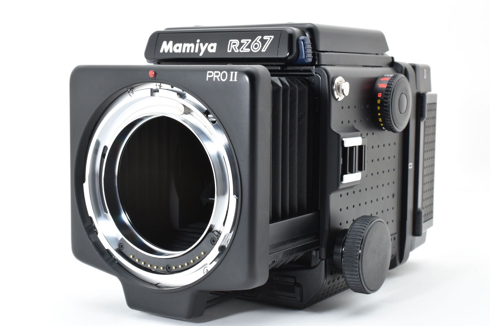 MAMIYA マミヤ RZ 67 Pro II ボディ プロフェッショナル 中判フィルムカメラ 120ロールフィルムホルダー＆取説付き ＃3345