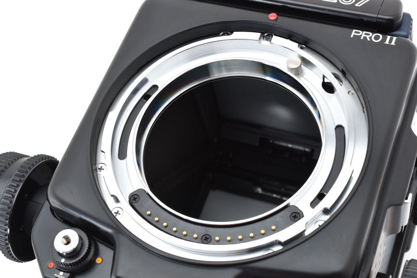  MAMIYA マミヤ RZ 67 Pro II ボディ プロフェッショナル 中判フィルムカメラ 120ロールフィルムホルダー＆取説付き ＃3345 大判 中判カメラ(フィルム) フィルムカメラ