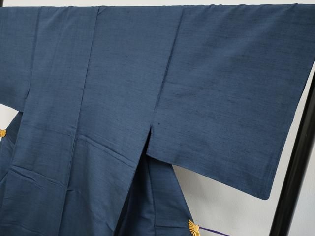  平和屋着物 上 男性 紬 霞文 濃紺地 s 5 着物 着物 浴衣