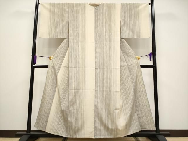 平和屋着物 上 本塩沢 やまだ織 200色 単衣 CYAA3552s5