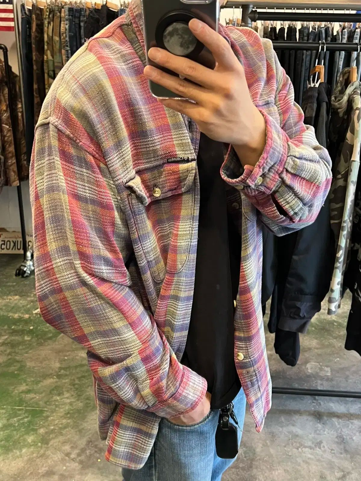 フランネル シャツ