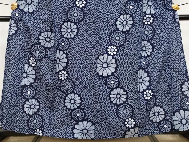 有松鳴海絞り 菊繋ぎ