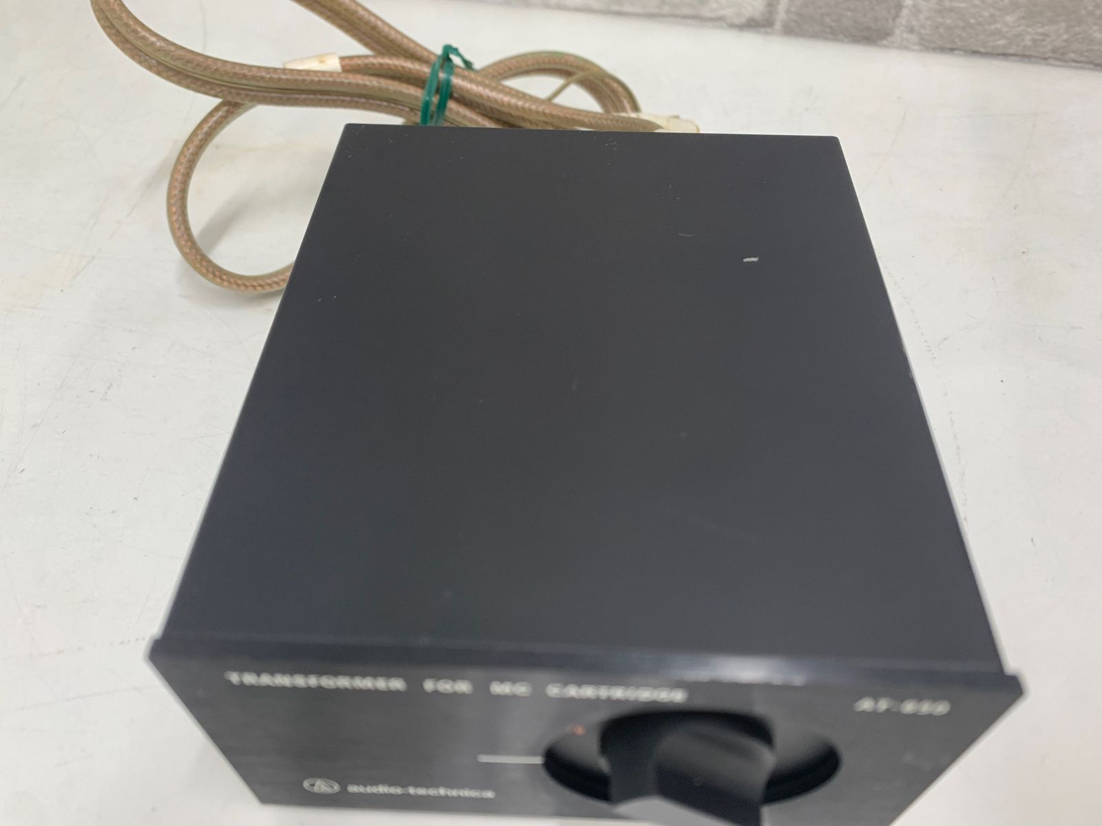 audio-technica オーディオテクニカ MC昇圧トランス AT-650 ブラック