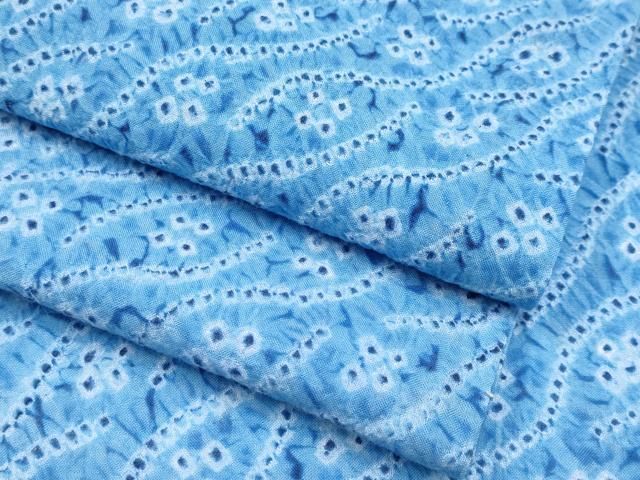 平和屋着物 上 夏物 浴衣 有松鳴海絞り 流線文 綿 CYAA3668s5