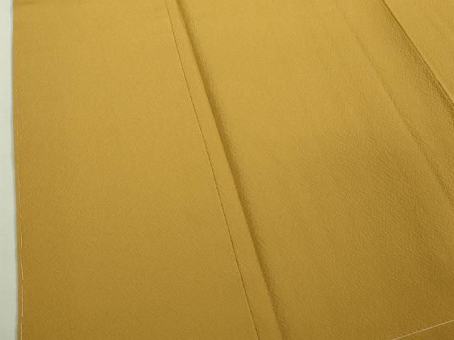 色無地 藤黄色