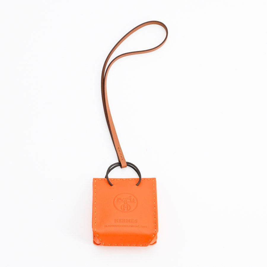 【週末セール】エルメス　HERMES サックオランジュ バッグチャーム HERMES（エルメス） バッグチャーム/ストラップ サックオランジュ