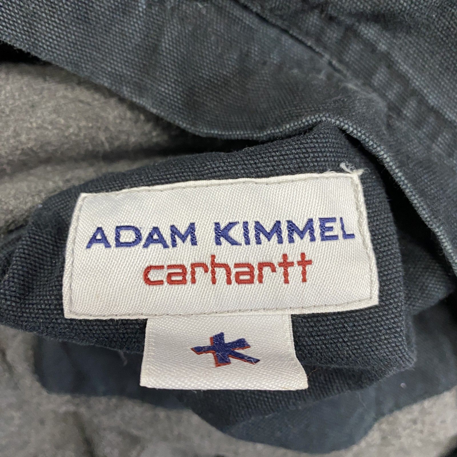 古着 carhartt カーハート ADAM KIMMEL アダムキメル ダックカバーオール 黒 ブラック Mサイズ KANDAIZUMI_COM