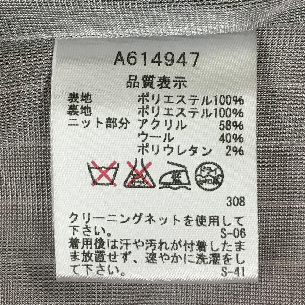 超 アルチビオ ジャケットブルゾン ピンク×黒×白 袖ニットボーダー 身頃蓄熱裏地 レディース 38 M ゴルフウェア archivio LLC-HASEGAWATOSO_COM
