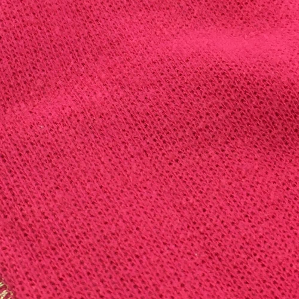 ダンスウィズドラゴン ハイネックセーター ピンク×黒 ハーフジップ 一部切替 裏起毛 レディース 2 M ゴルフウェア Dance With Dragon LLC-HASEGAWATOSO_COM