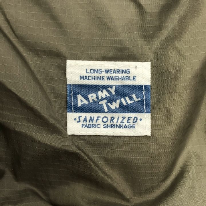 ARMY TWILL アーミーツイル ④ NYLON DUCK CARGO PANTS メンズ カーキ M