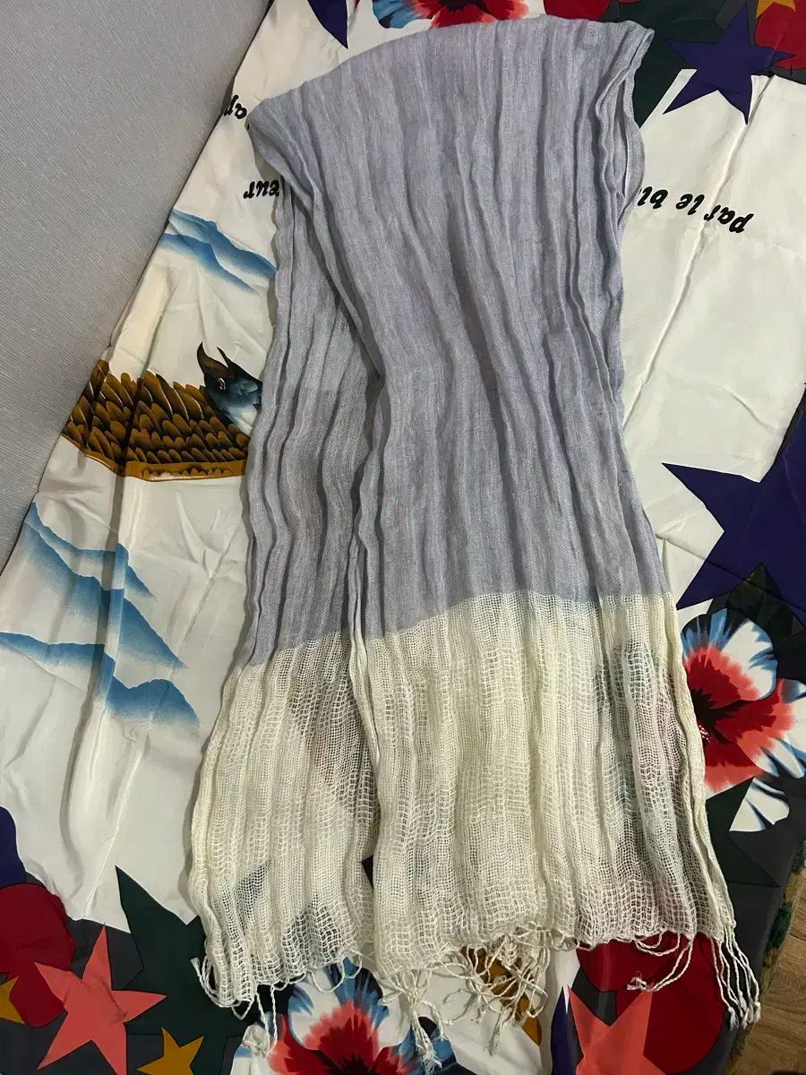 ポロラルフローレン POLO RALPH LAUREN リネンスカーフ