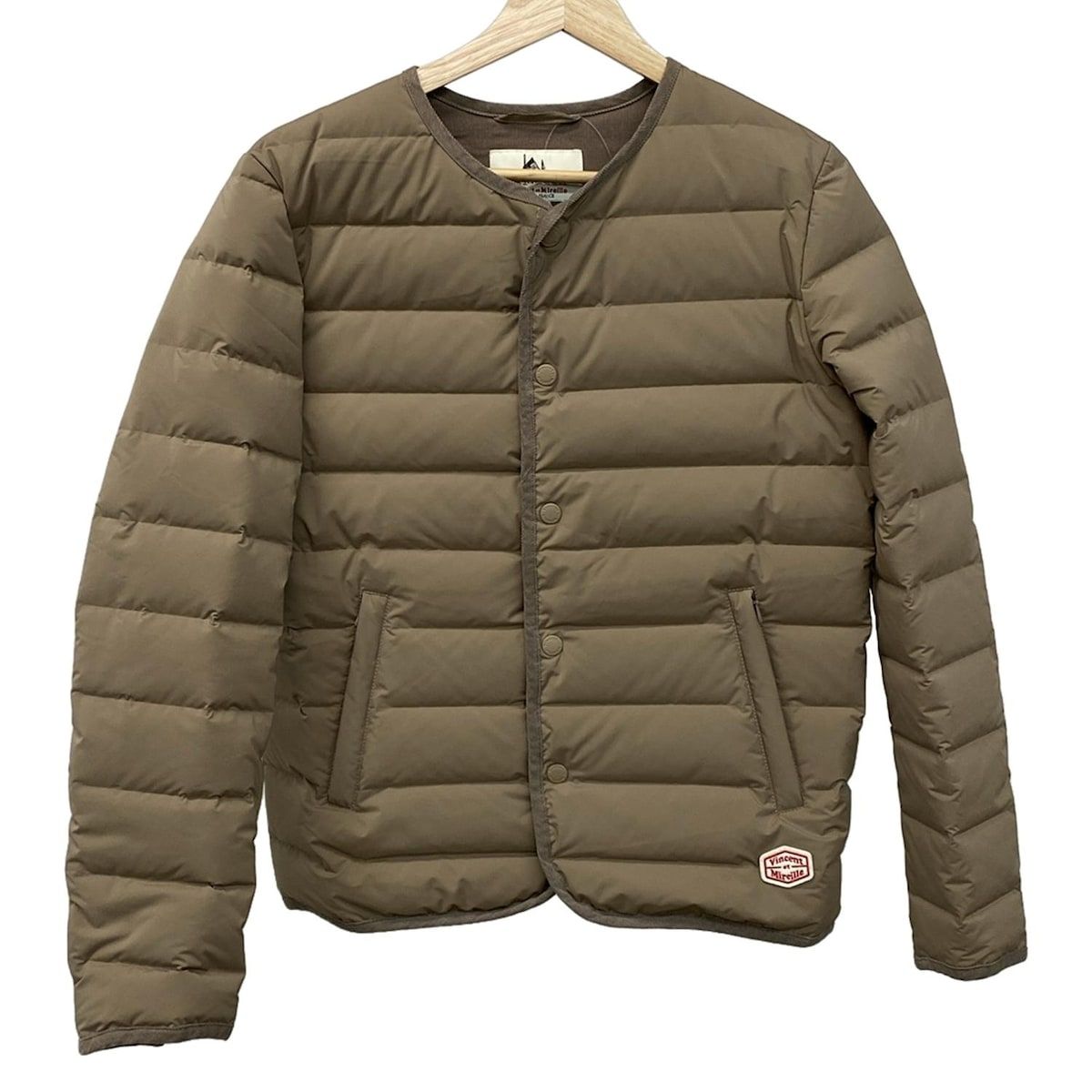 VincentetMireille ヴァンソンエミレイユ ダウンジャケット サイズ36 S レディース - ベージュ 長袖 秋 冬