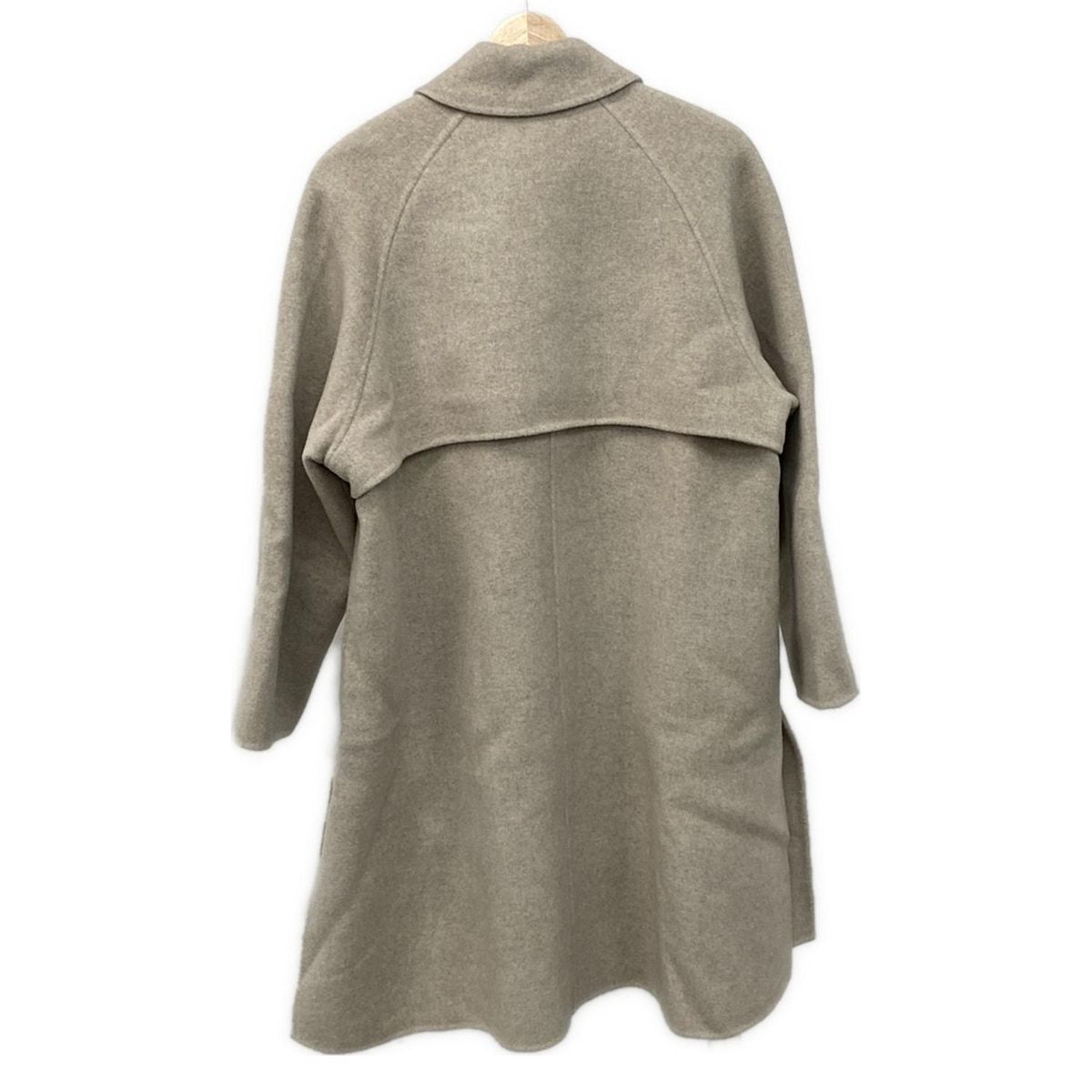 23区 ニジュウサンク コート サイズ38 9 レディース - グレーベージュ 長袖 秋 冬