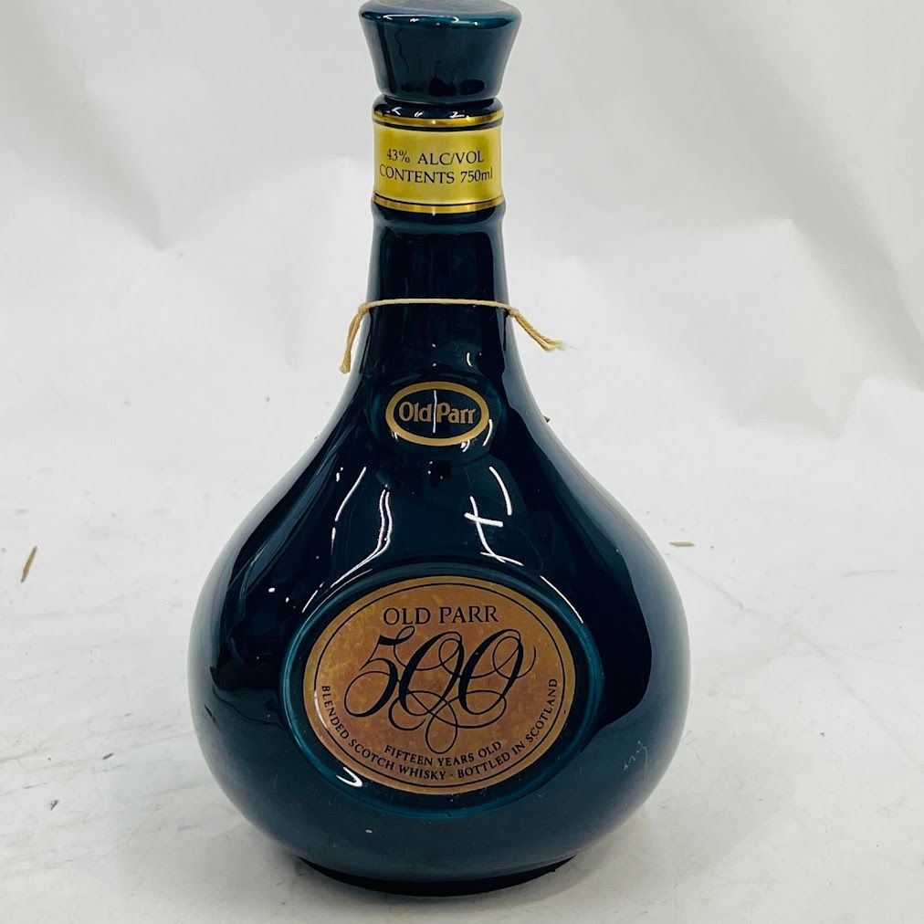 Old Parr 500 15年 スコッチウイスキー 陶器ボトル オールドパー15年 500周年記念 陶器ボトル 750ml - メルカリ