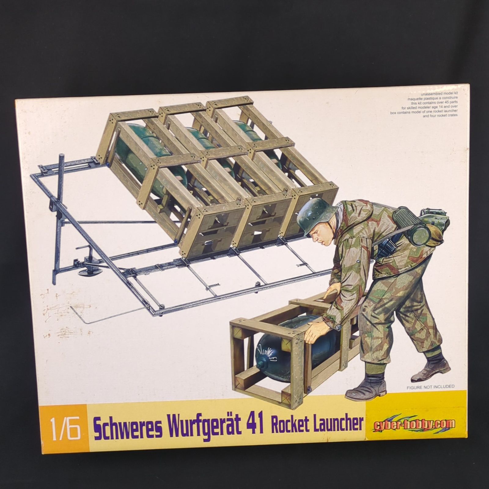 輸入キット プラッツ cyber hobby ドラゴン 75007 1 6 Schweres Wurfgerät 41 Rocket Launcher WW.Ⅱ ドイツ軍 重ロケットランチャー41型