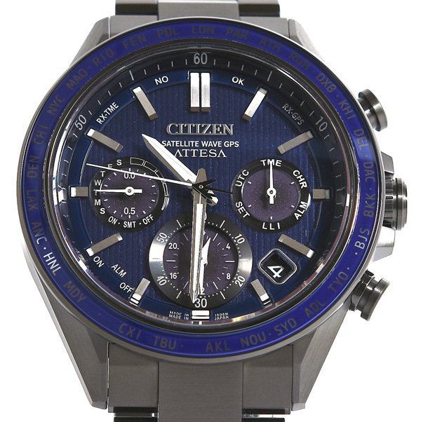 CITIZEN シチズン ATTESA アテッサ ACT Line ブラックチタンシリーズ CC4059-64L F950-0029S09 エコ ドライブ メンズ