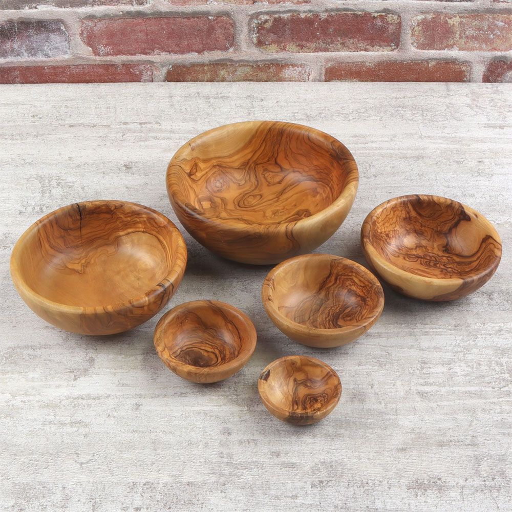 1点のみ BERARD ベラール オリーブウッド ボウル 6点セット 重ね収納 人気フレンチキッチン雑貨 スタッキングボウル 定価34430円 アウトレット