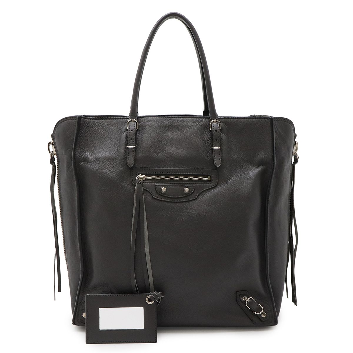 BALENCIAGA バレンシアガ ペーパー A5 ジップアラウンド トートバッグ 