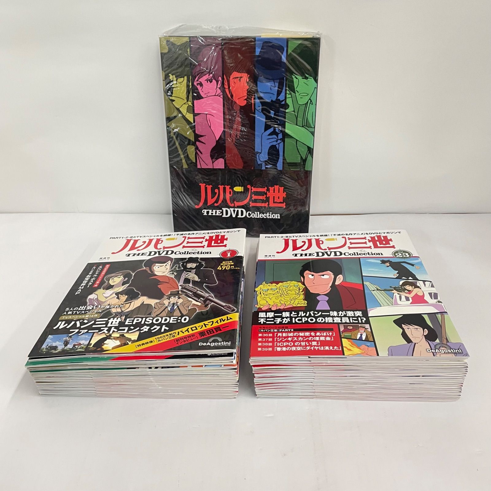 ルパン三世 DVD vol.1〜vol. バインダー1点付 212-8157