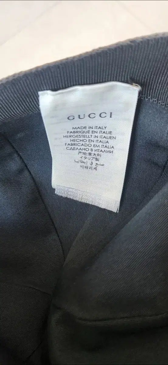  グッチ GC ボールキャップ ブラックL その他 キャップ