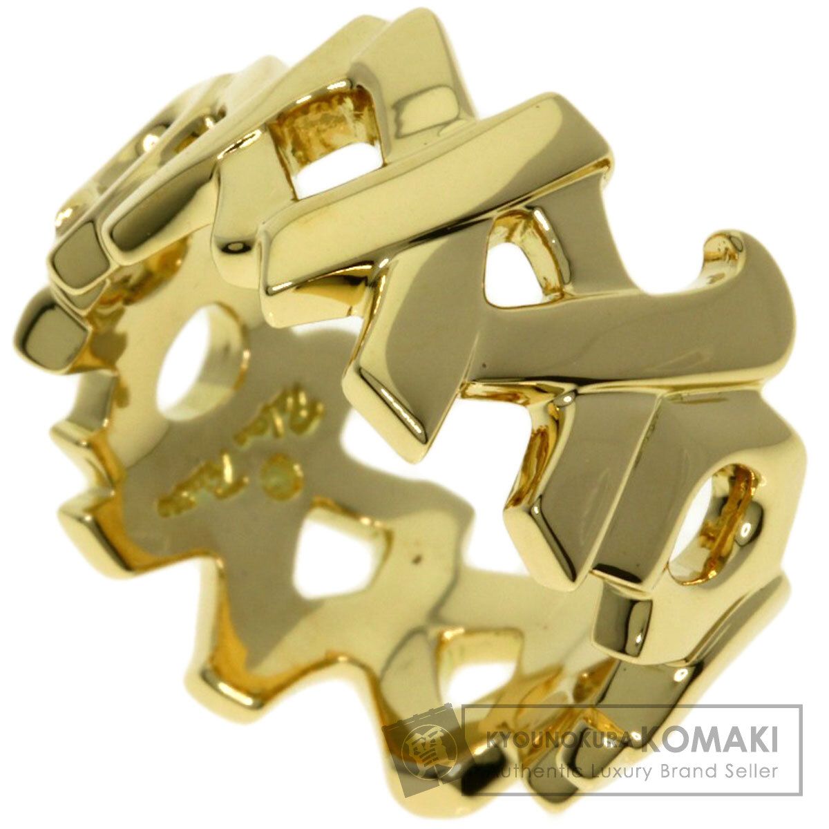 TIFFANY-Co. ティファニー ラブ＆キス パロマピカソ リング 指輪 K18YG レディース