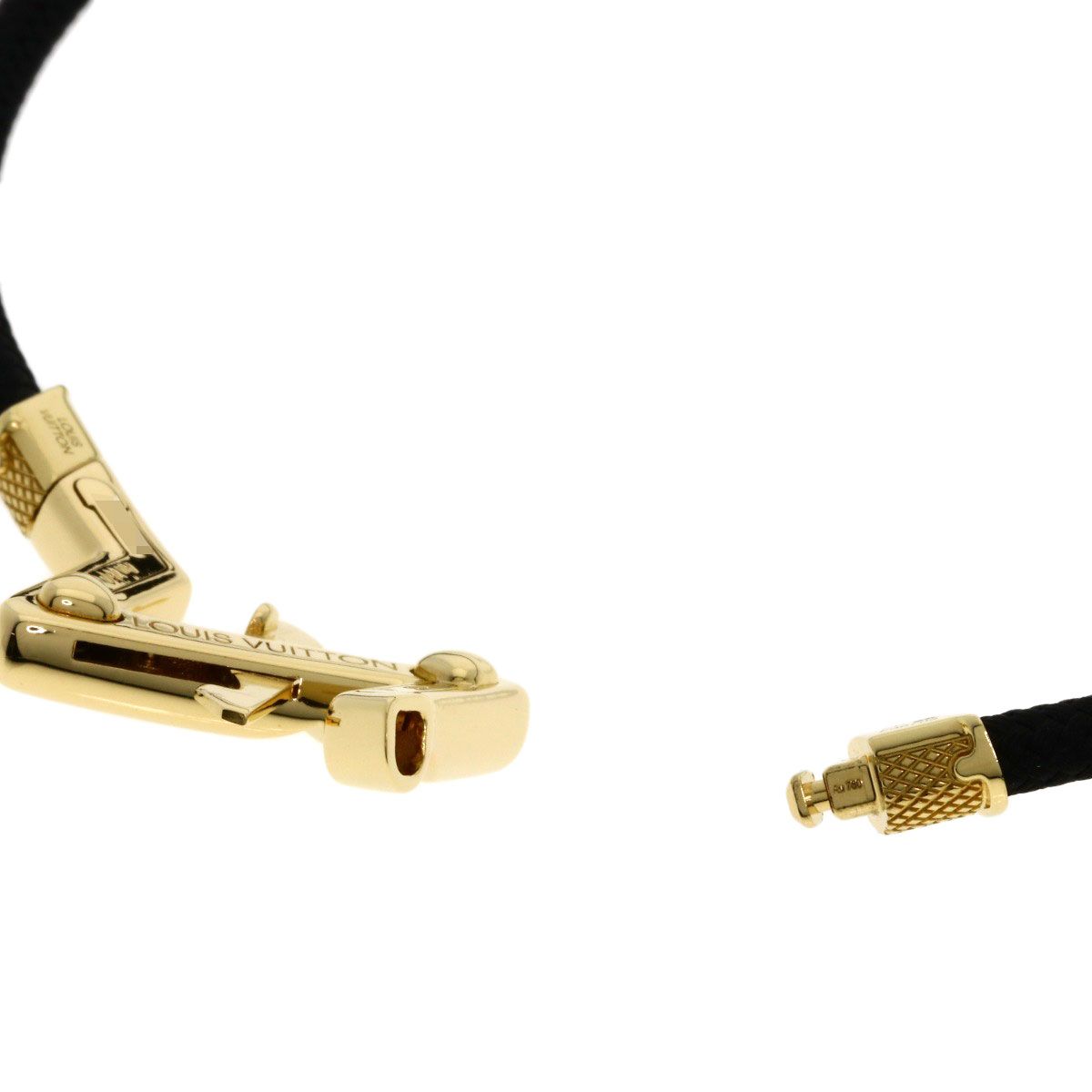 今日だけ割引 LOUIS VUITTON ルイヴィトン ヴォルト アップサイドダウン GM 3XL ブレスレット K18YG ユニセックス 寂しい