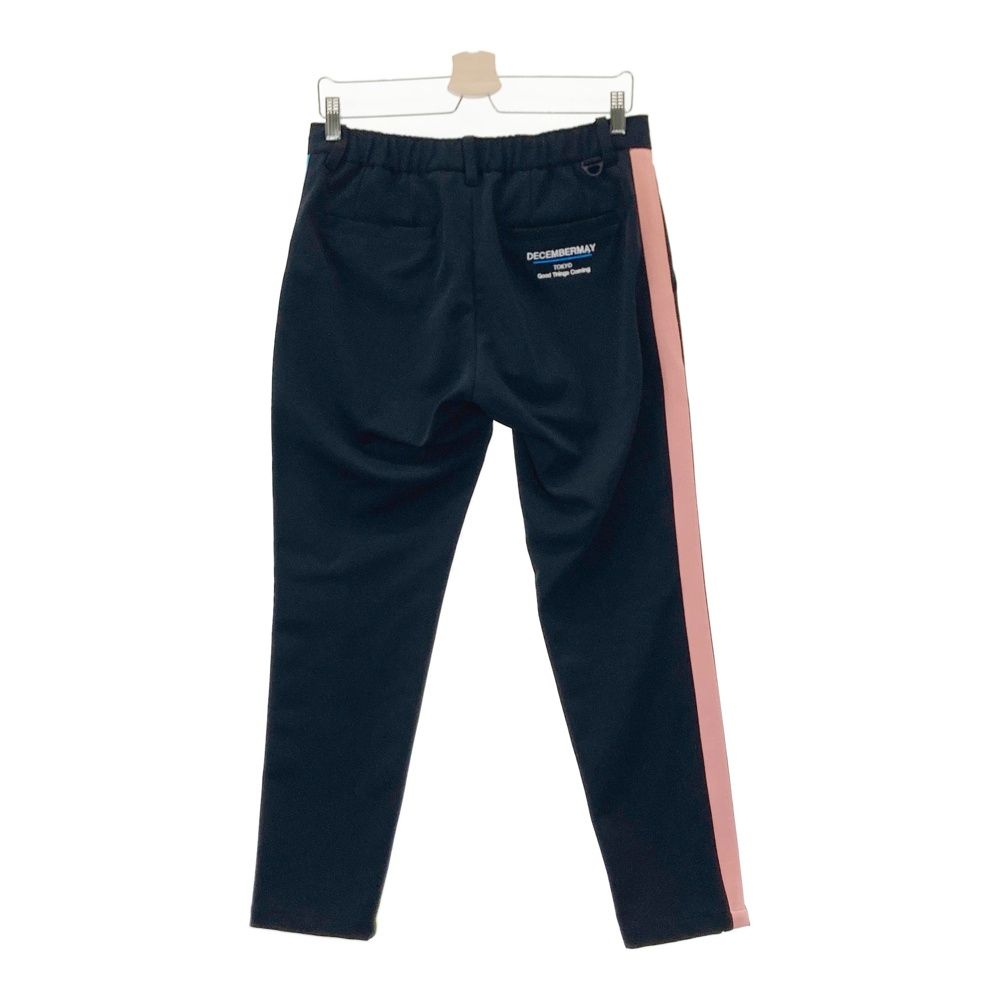 サイズ M DECEMBERMAY ディセンバーメイ 1-105-2015 ストレッチパンツ ブラック系 240101550060 ゴルフウェア メンズ ストスト