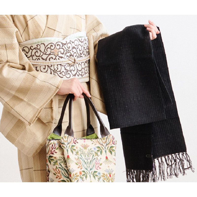 欠品あり 育てるショール 無地 老舗ブランド 奥順謹製 結城紬 大判 ショール ストール 絹100％ 和装 洋装 着物 小紋 訪問着 着付け 羽織 着物コート 着物防寒 春 夏 秋 冬 通年 毛皮 着物ショール ポンチョ 和装小物 IT