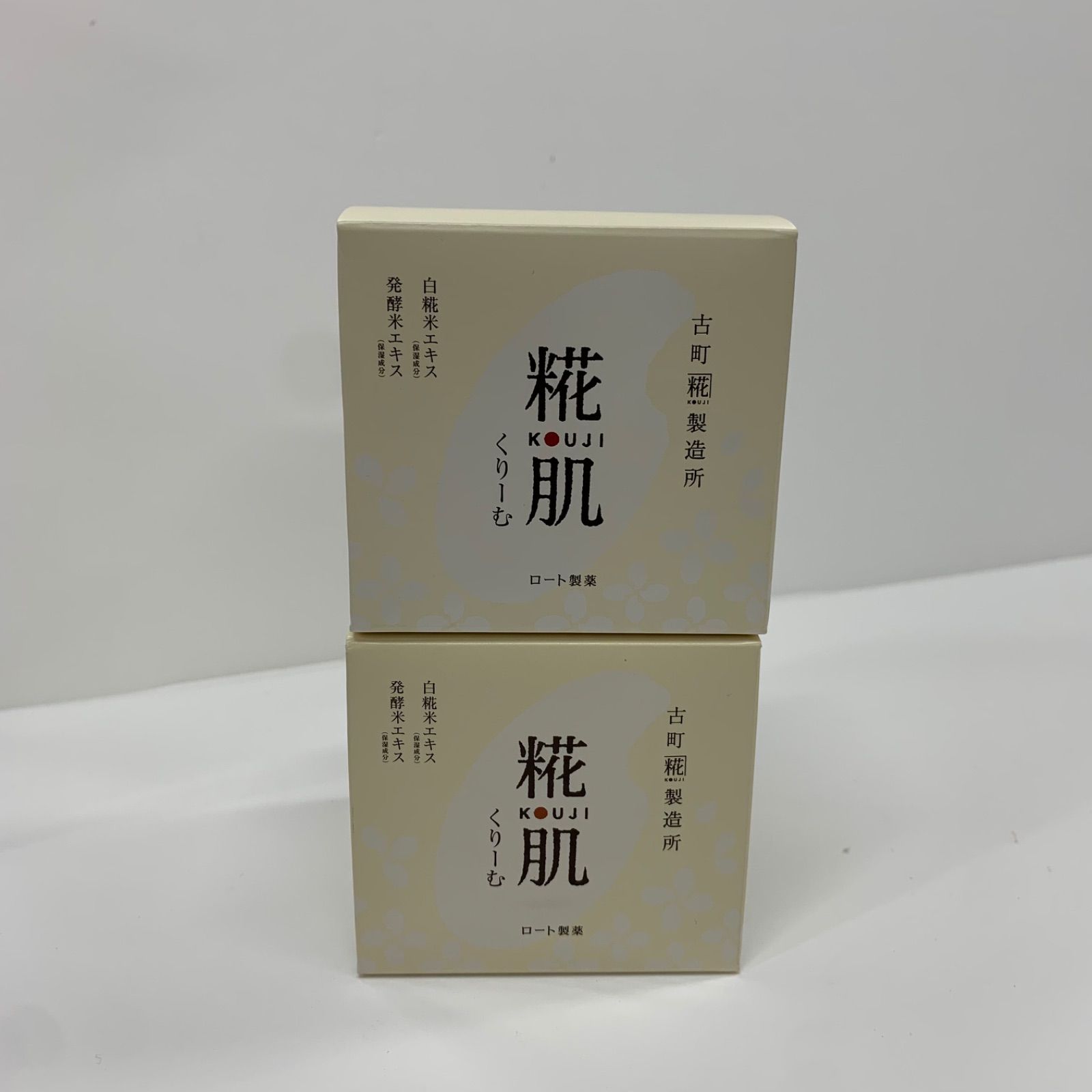 ロート製薬 糀肌くりーむ 公式 88g ロート 直送 基礎 ジャー 顔 コウジ 
