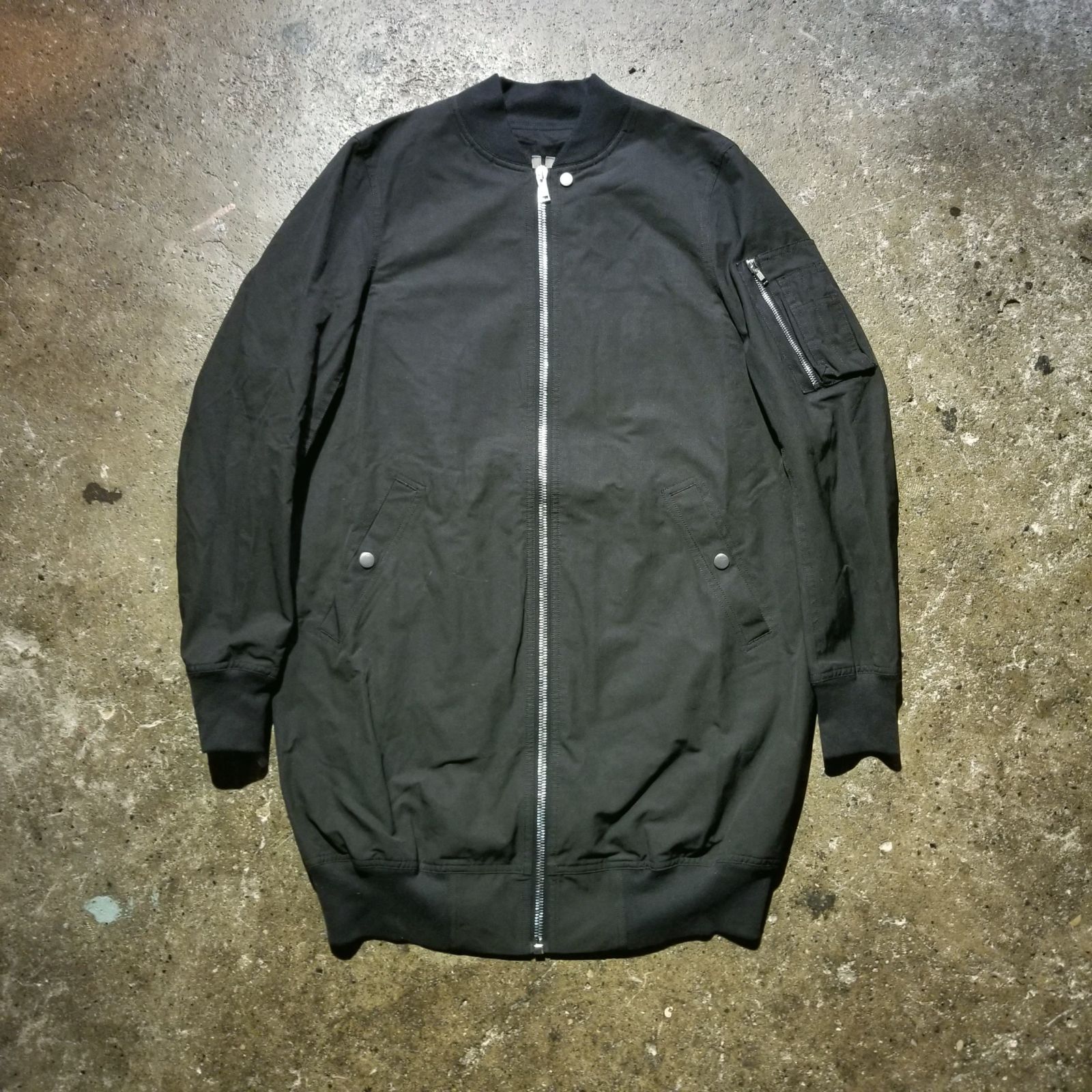 Rick Owens DRKSHDW 18ss Long Flight Bomber Jacket S リック 