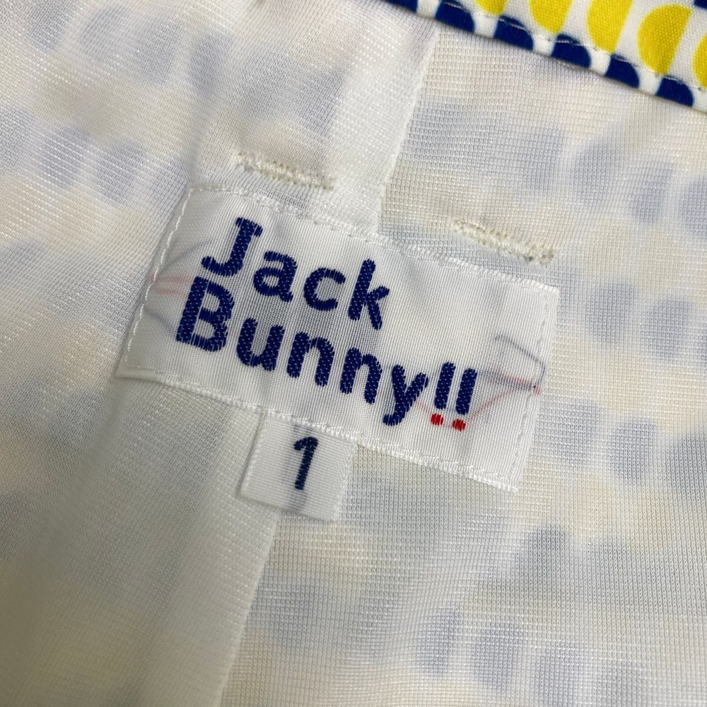 ジャックバニー JACK BUNNY サイズ：1 インナー付 ストレッチスカート ストレッチ ゴルフ Bunny インナー付き ブラック 0 プリーツスカート 新品◎Juck 総柄 サイト