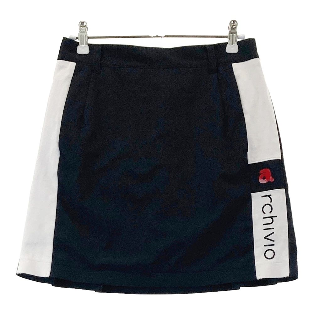 サイズ 36 ARCHIVIO アルチビオ ストレッチスカート ブラック系 240101551181 ゴルフウェア レディース ストスト