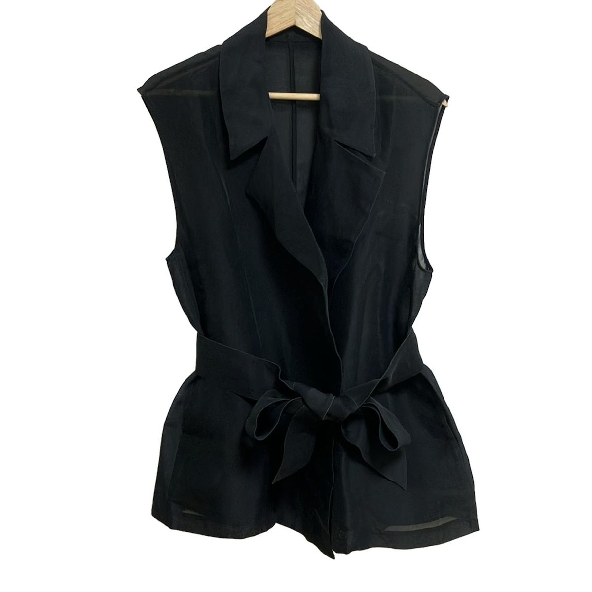 CYCLAS シクラス ベスト サイズ34 S レディース - 黒 シースルー