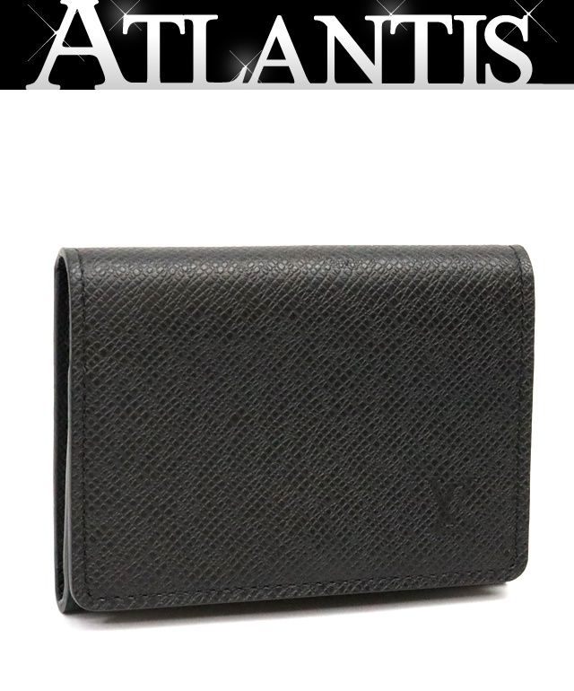 広尾店 ルイヴィトン Louis Vuitton アンヴェロップカルト ドゥ ビジットNM カードケース タイガ M64595 17555
