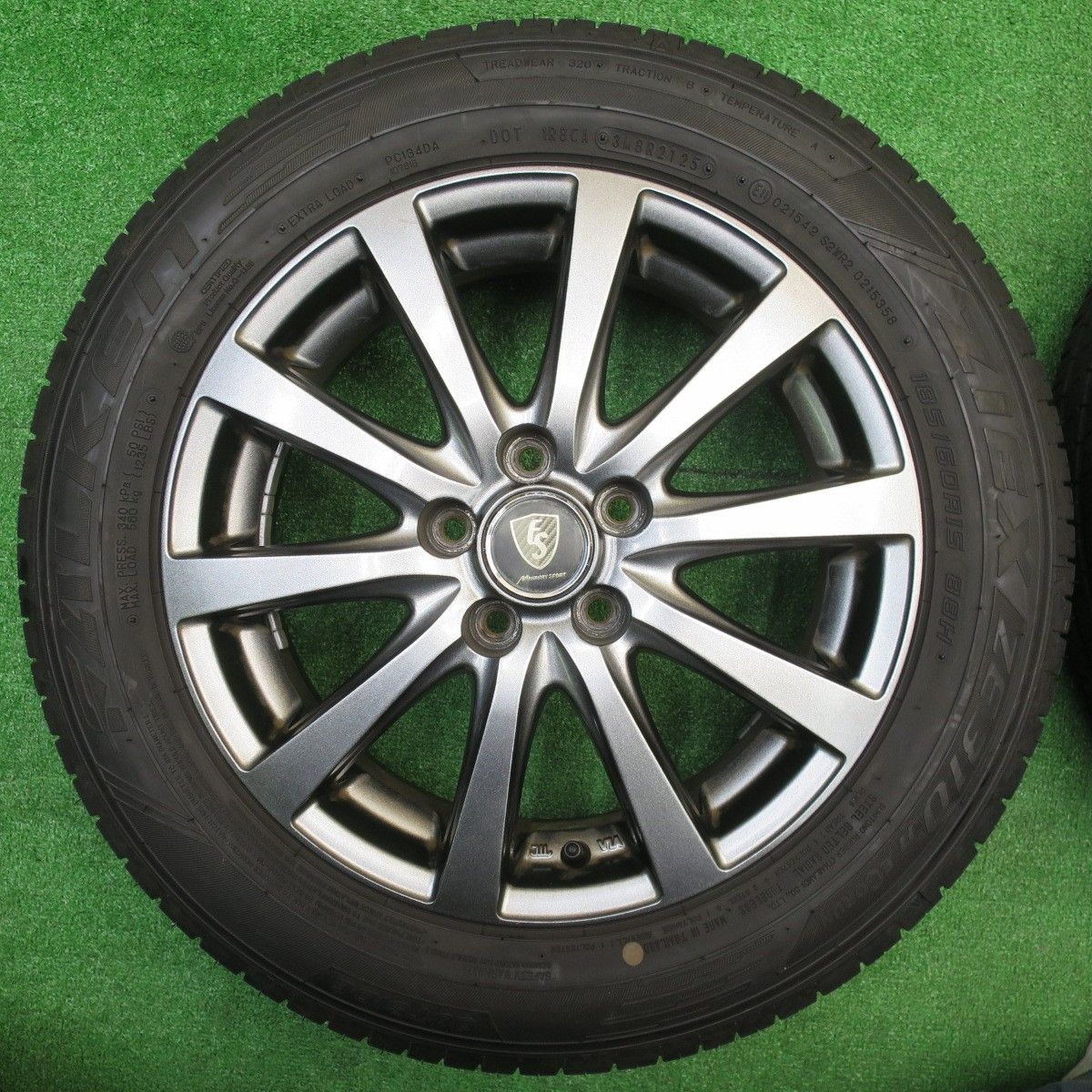  25年 キレイ シエンタ 等 185 60 R 15 ファルケン ZIEX ZE 310 ECORUN MANARAY SPORT マナレイ スポーツ 15インチ PCD 100 5 H ノ 15インチ タイヤ ホイールセット