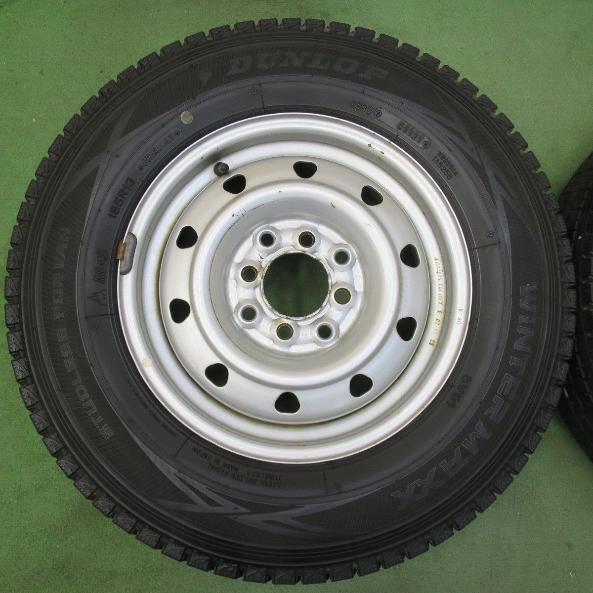  バリ溝 21年 9分 スタッドレス 165 R 13 6 PR ダンロップ ウインターマックス SV 01 TOPY スチール ホイール 13インチ PCD 100 114 3 4 H マルチ 5103006イス 13インチ タイヤ ホイールセット