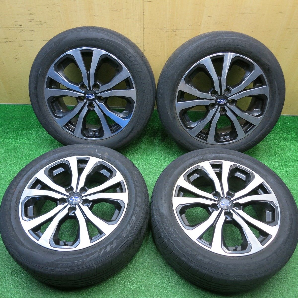 4本価格 スバル SK フォレスター 225 55 R 18 ブリヂストン デューラー H P SPORT 18インチ PCD 114 3 5 ノ