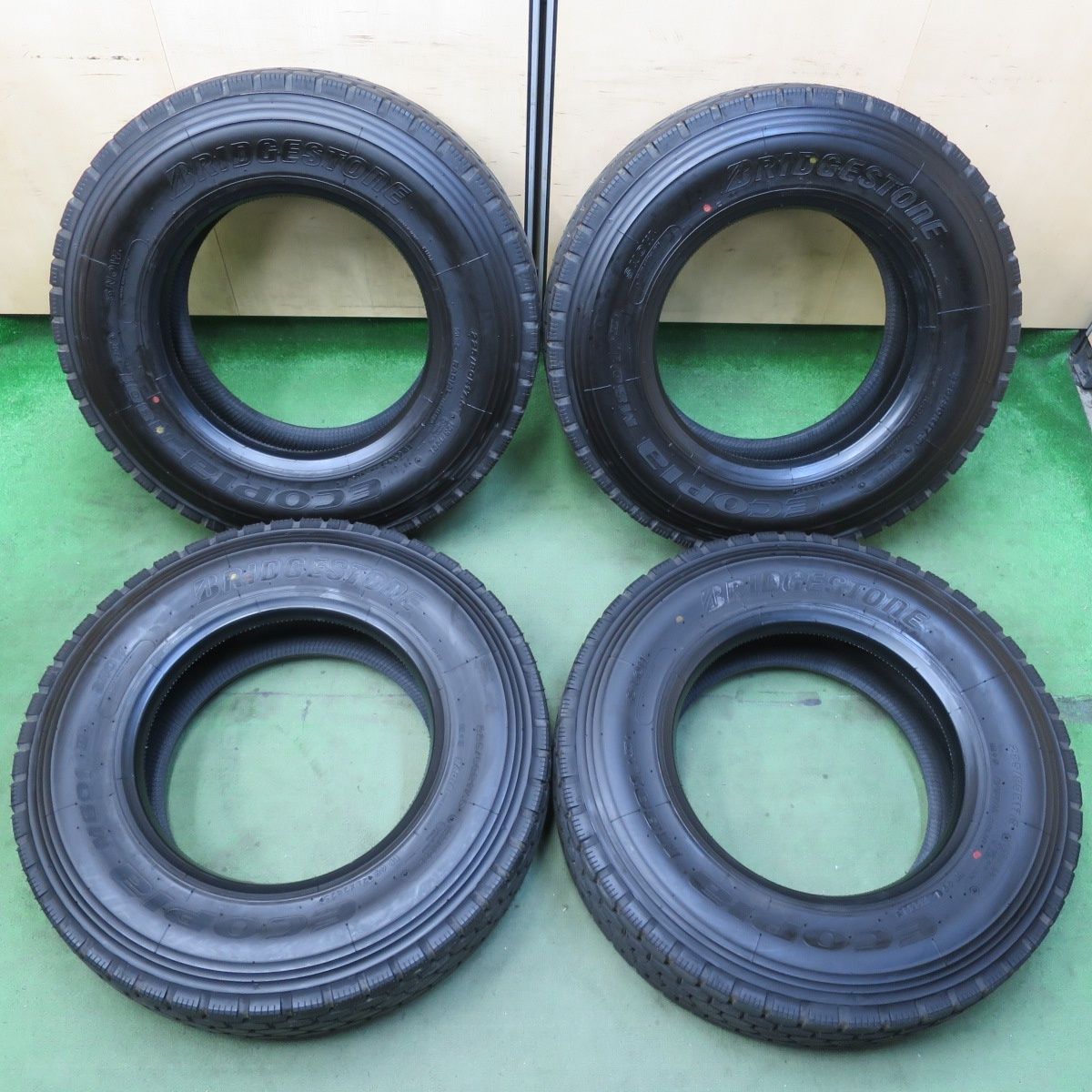 25年 トラック タイヤ 225 80 R 17 5 123 122 L ブリヂストン エコピア M 801 Ⅱ ミックス オールシーズン 5インチ 5103001イスタ