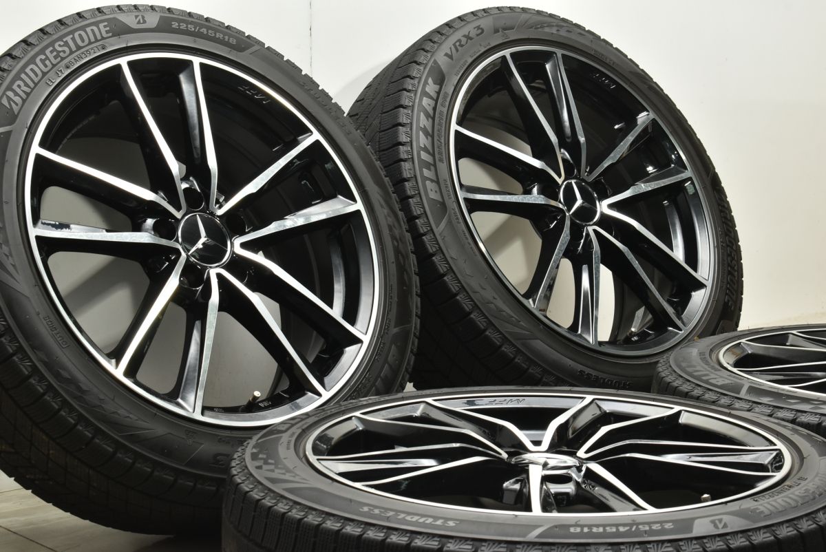 MAK ブレーメン FF 18 in 7 5 J 42 PCD 112 ブリザックVRX 3 225 45 R メルセデスベンツ Aクラス Bクラス CLAクラス W 204 Cクラス