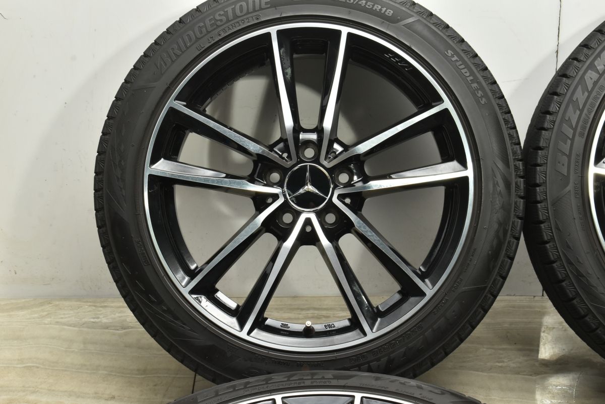  MAK ブレーメン FF 18 in 7 5 J 42 PCD 112 ブリザックVRX 3 225 45 R メルセデスベンツ Aクラス Bクラス CLAクラス W 204 Cクラス 18インチ タイヤ ホイールセット