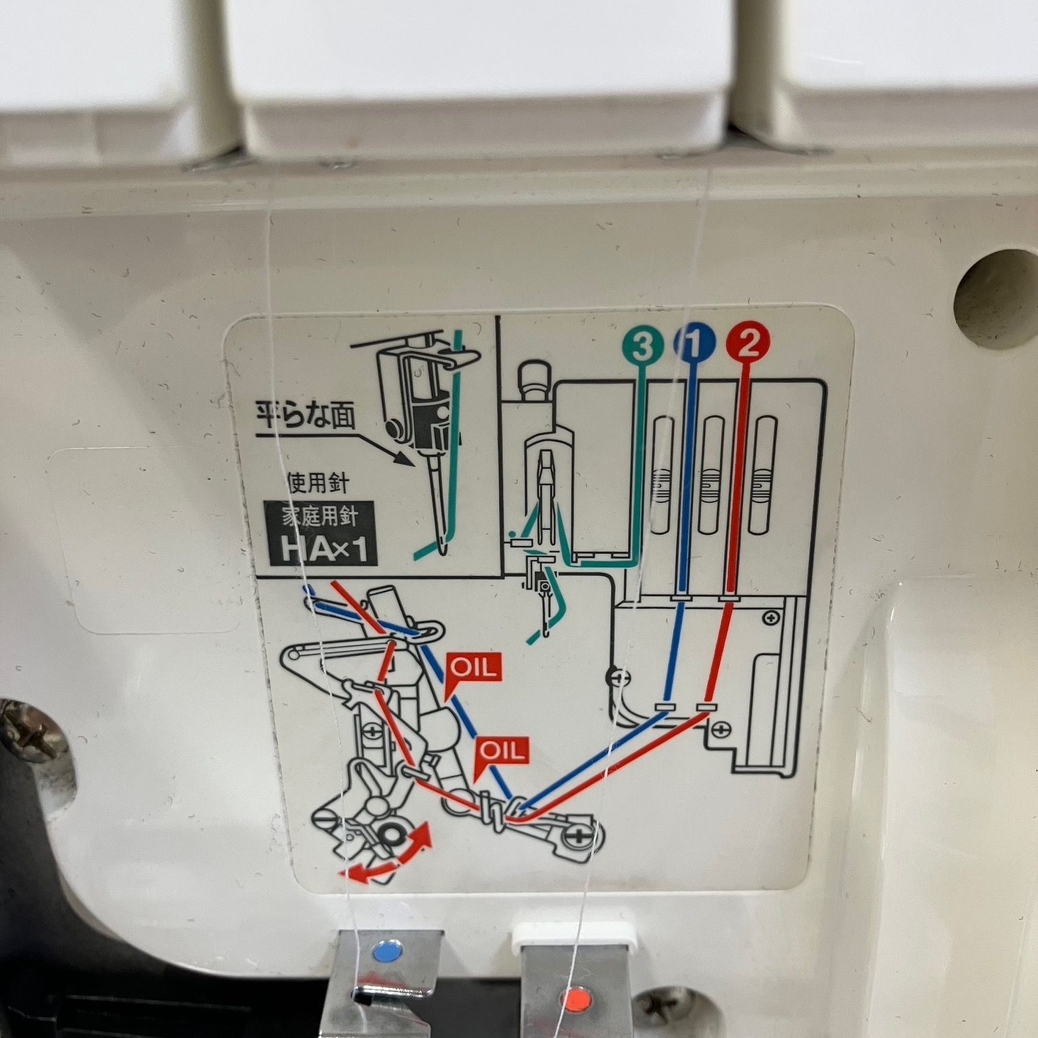 JUKI ジューキ ロックミシン MO-Y 200 3本糸1本針 です