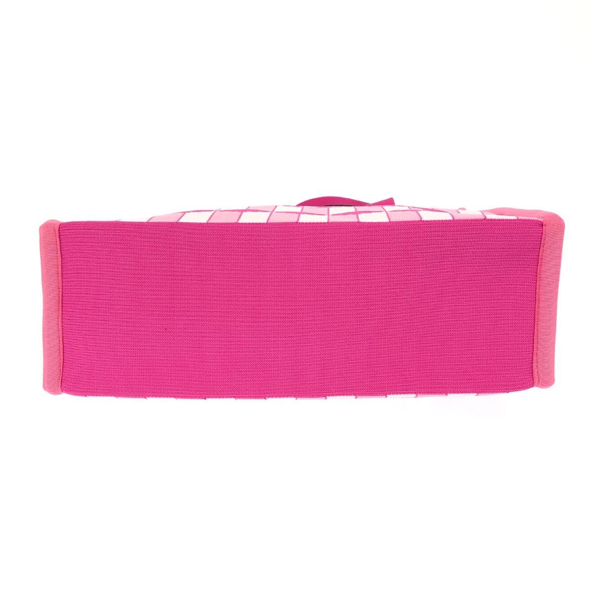 FAMILIAR ファミリア マモンエフィーユコラボ/ニットトートバッグ