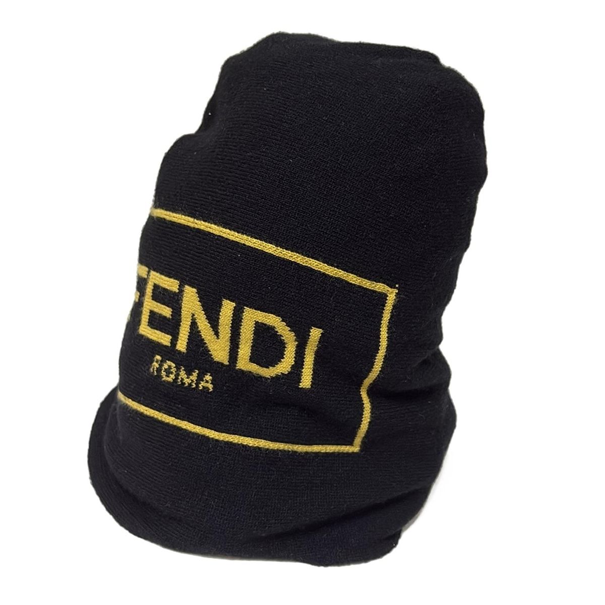 AYA】FENDI ROMA ズッカ柄ビーニー ニット帽 フェンディ FENDI ☆FENDI