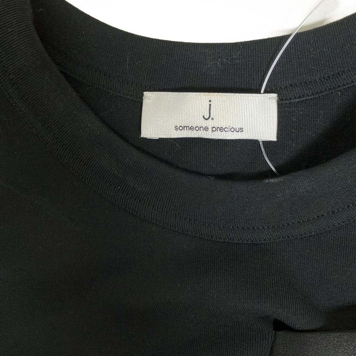  j. ジェイドット ノースリーブカットソー サイズM レディース - 黒 クルーネック ノースリーブ Tシャツ カットソー