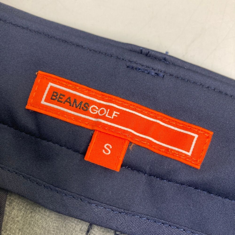 サイズ：S BEAMS GOLF ビームスゴルフ 裏起毛パンツ ネイビー系