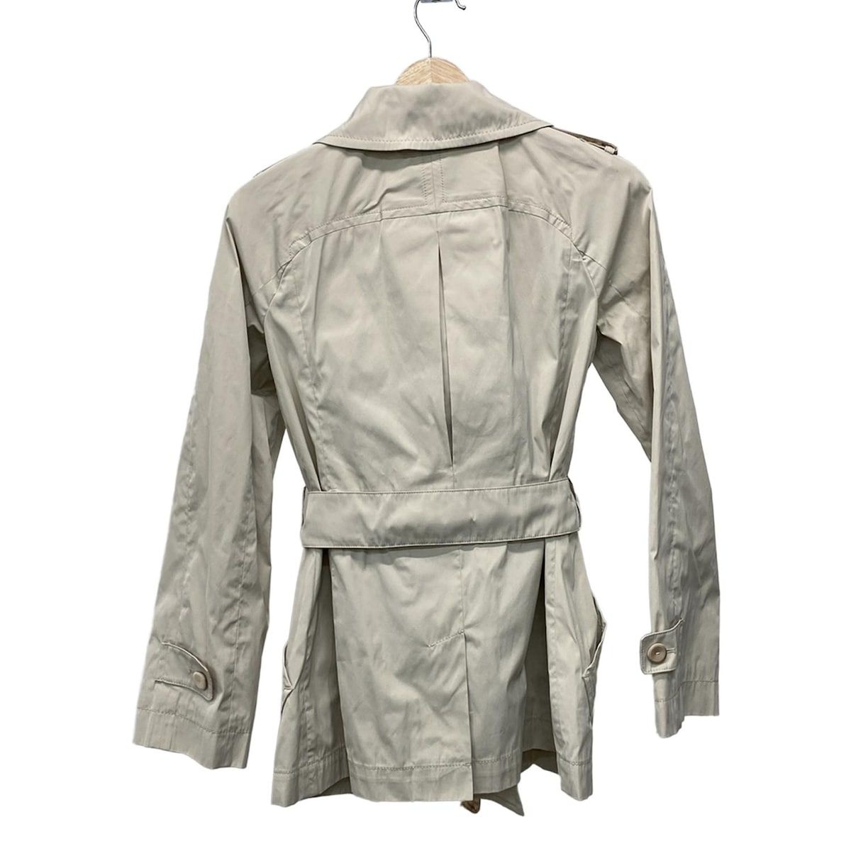 Max MaraWEEKEND マックスマーラウィークエンド トレンチコート サイズ38 S レディース - ベージュ 長袖 ショート丈 春 秋