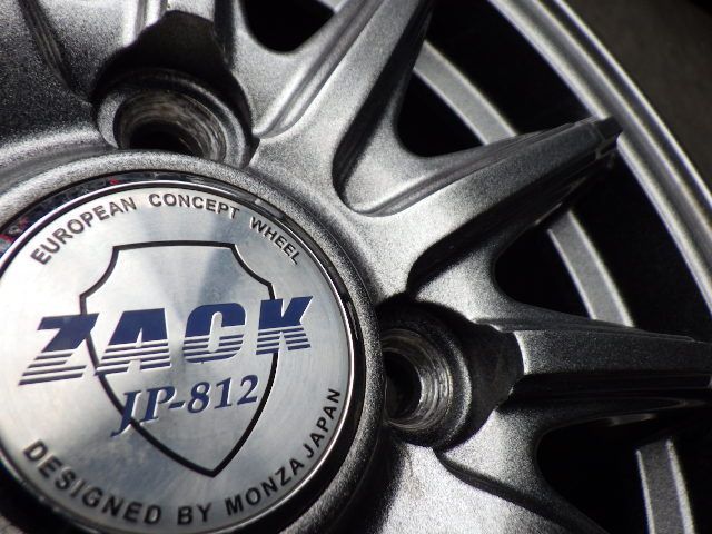 3014 B MONZA JAPAN ZACKJP-812 14ｘ4.5J 4穴 PCD100 45 4本 BRIGHTFACE_UK